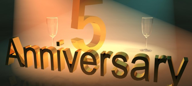 つぶやき～(*^-^*)ホームページ開設5周年だった～(笑)